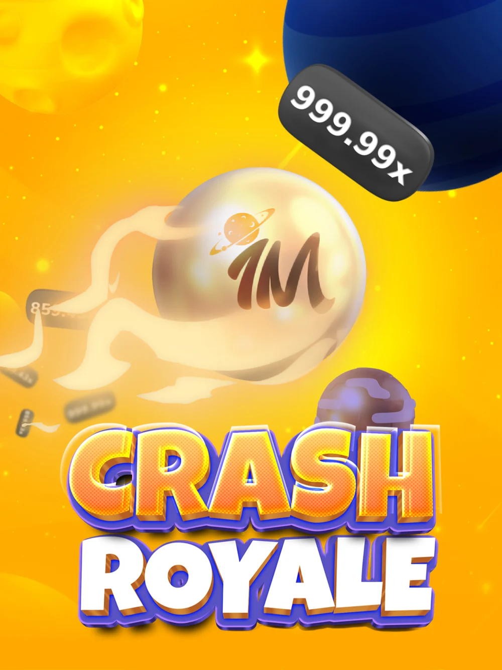 Juego crash de estilo royale con velocidad y tensión visual.