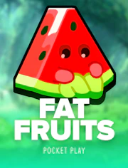 Slot frutal moderno con acabado oscuro y acentos vibrantes.