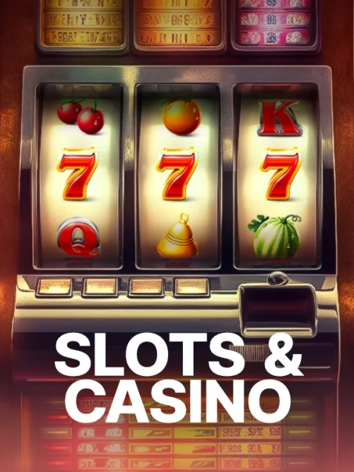 Tarjeta visual de slot con presentación premium y microetiquetas.